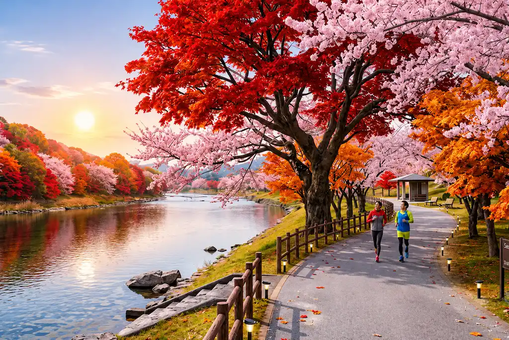 Jogging Track Tepi Sungai